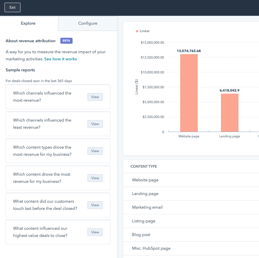 Attribution with HubSpot   