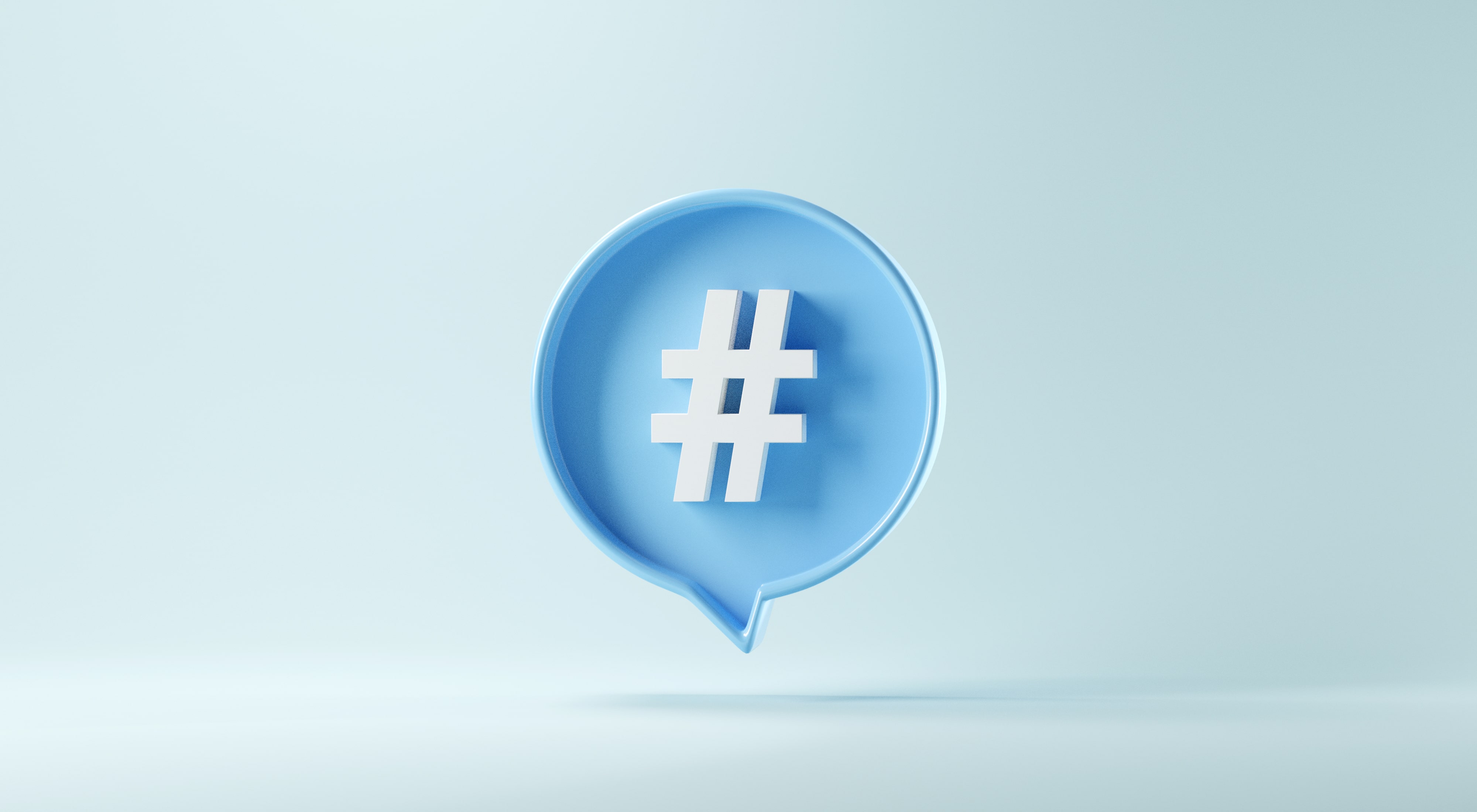 social media keywords and hashtags